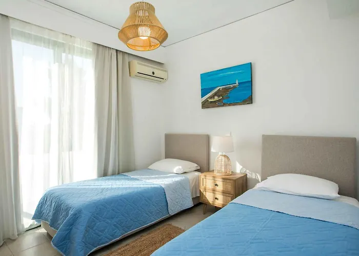 Beachfront Villa Rhodes Seashell