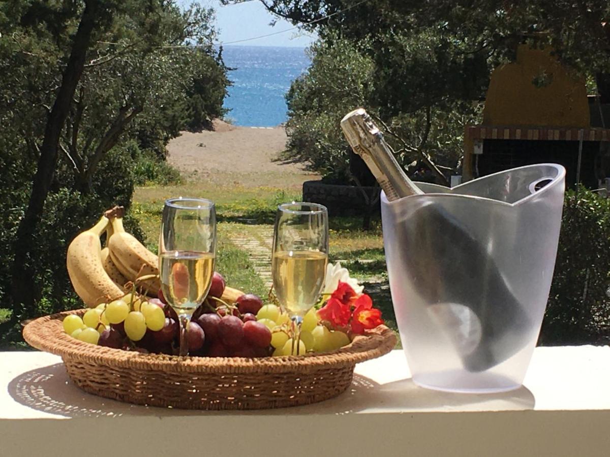 Beachfront Rhodes Seashell Holiday home Gennadi